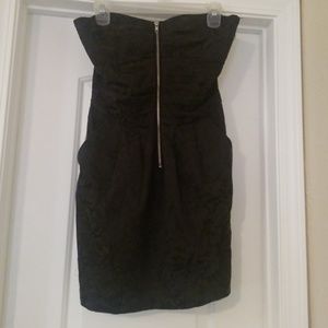 Poetry Clothing Zippered Black Sleeveless Dress